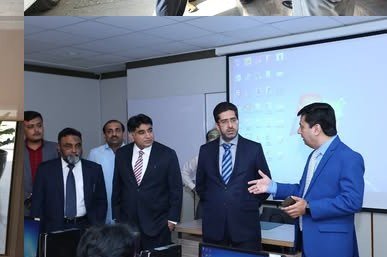 Capacity Building training lab visit