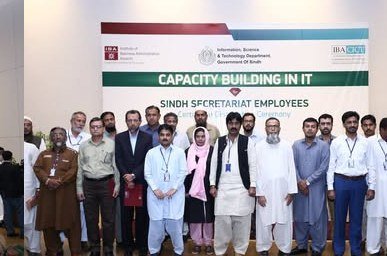 Capacity Building in IT — Sindh Secretariat employees