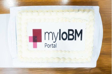 myIoBM Portal launch cake