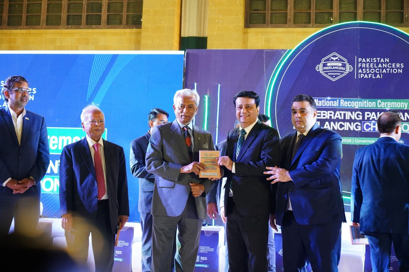 Award of Appreciation from the Governor of Sindh — Aug 2026