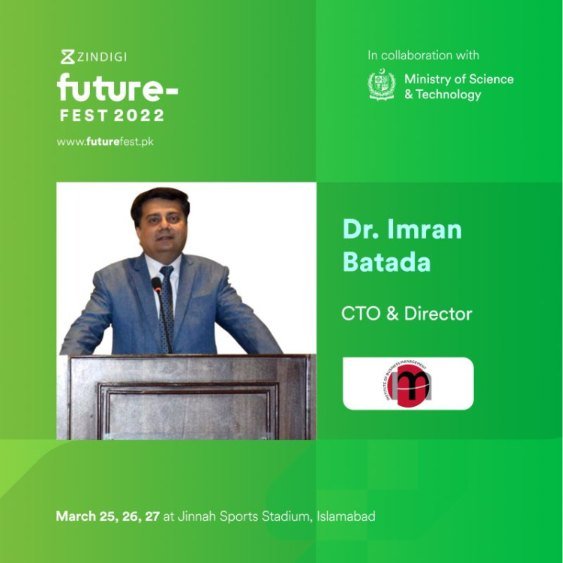 Dr. Imran Batada at Future Fest 2022