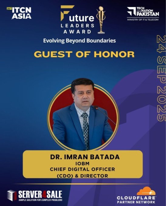 Future Leaders Award 2.0 — Guest of Honor, Sep 2025