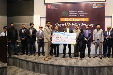 SRIC Batch II — cheque distribution ceremony