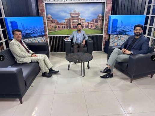 TV discussion on AI and education
