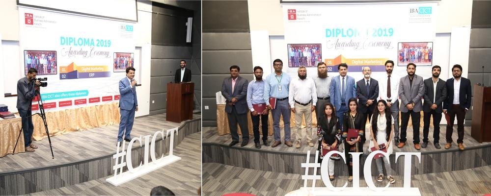 Digital marketing II erp II certificate distribution ceremony